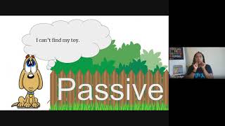 K/1:    Lesson 5 -Being Assertive