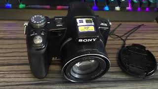 Sony Cyber-shot DSCH50 9.1 MP Digital Camera 15x Optical Zoom Super Steady Shot