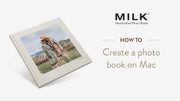 How to Create a Photo Book on Mac - MILK Books