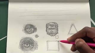 Drawing Within Shapes - Circles Squares And Triangles 