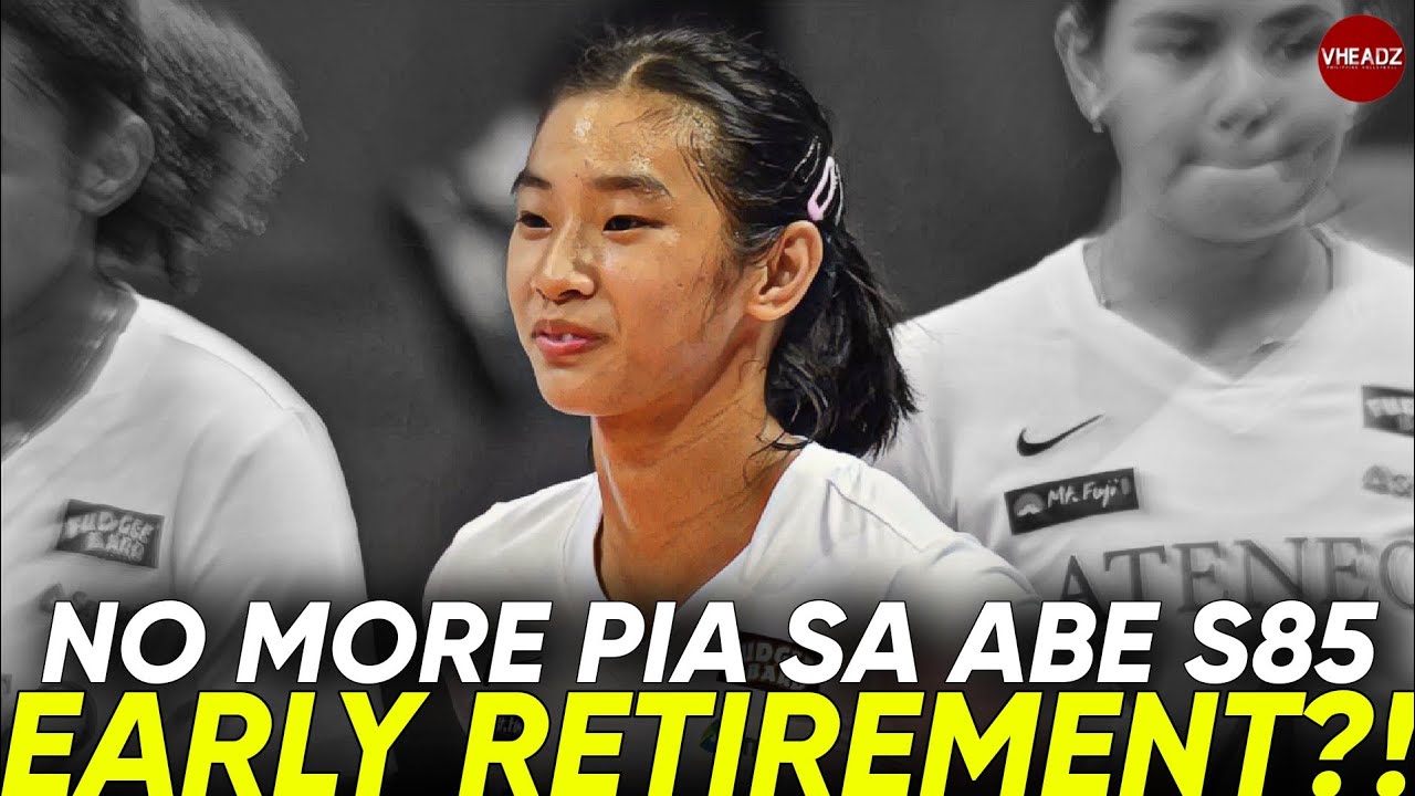 BREAKING NEWS Pia Ildefonso RETIRED and OFFICIALLY Out sa Ateneo WVT