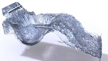 PIC/FLIP Fluid Simulation - Gravitational Waves