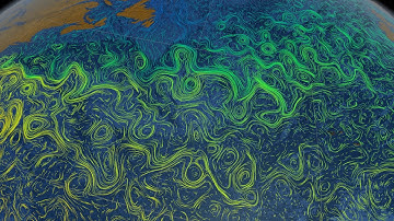 Gulf Stream Sea Surface Currents and Temperatures