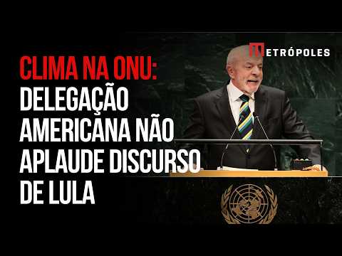 Delegação dos EUA evitou aplaudir Lula durante discurso na ONU; Veja imagens