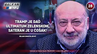 INTERVJU: Bojan Dimitrijević – Tramp je dao ultimatum Zelenskom ...