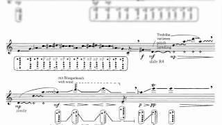 Etude 4 Bamboo Tones, For the Contemporary Flutist, Wil Offermans