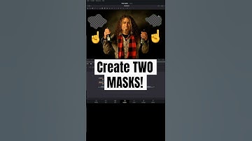 Create TWO Masks on One Video - DaVinci Resolve