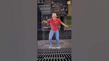 How To Survive Falling Off A Skyscraper ( 3D Animation ) #shortvideo #3danimation