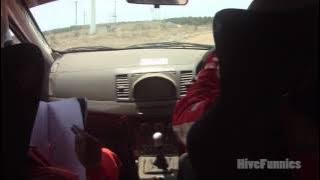 Samir....You're breaking the car!!!