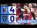 Bologna Lecce goals and highlights