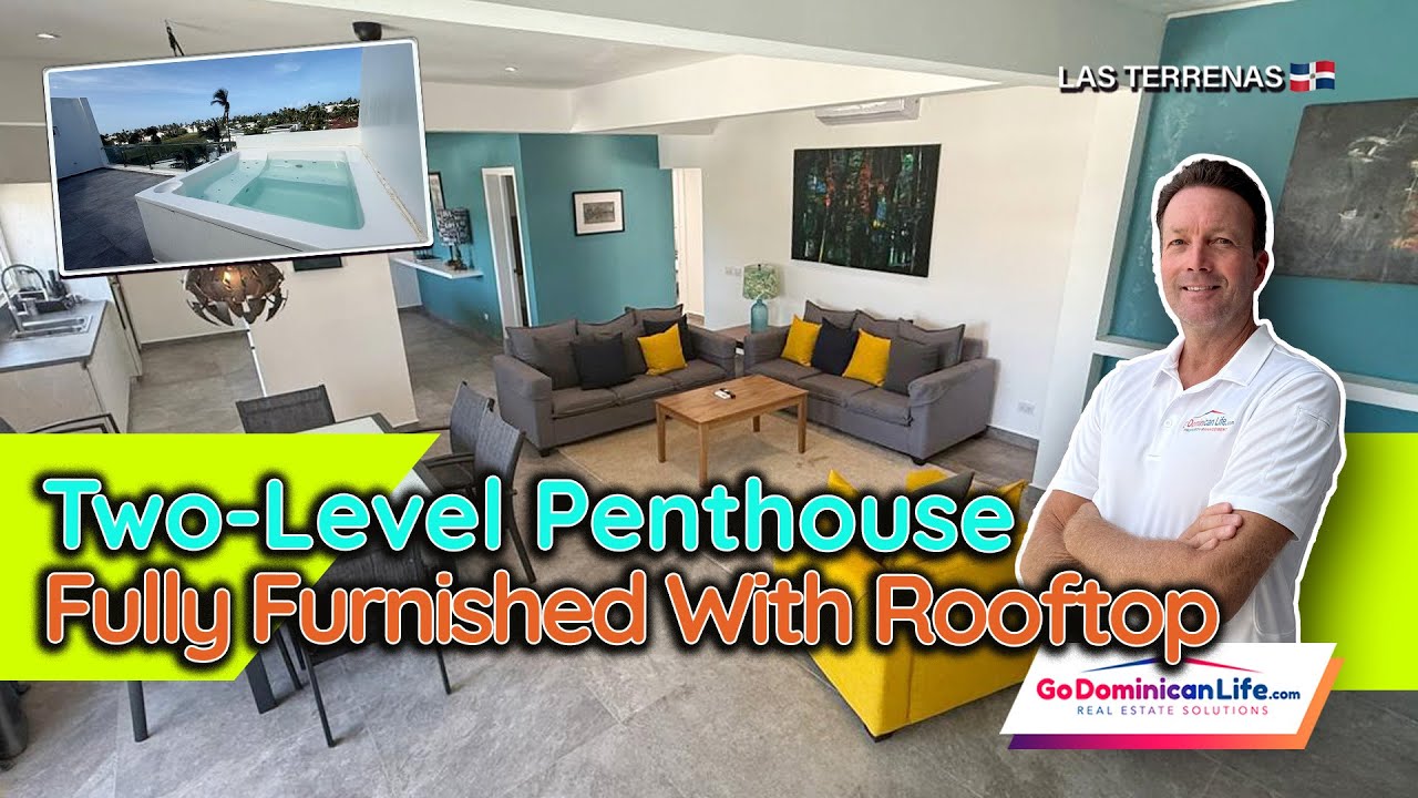 PENTHOUSE WITH JACUZZI & OCEAN VIEWS – Two-Level Retreat Near Beach | Real Estate Solutions