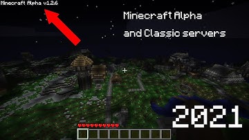 AlwaysAlpha - Minecraft Alpha and Classic Server 2021