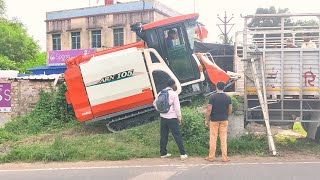 Kubota Arn105 Combine Harvester Delivered Today Ii Mini Combine Harvester