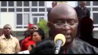 Vice President Alhaji Dr.bawumia Weeps While Reading Kwabena Boadus Tribute...