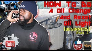 how to reset oil light 2012 nissan maxima (part 2)