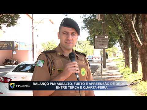 Polícia Militar de Campo Mourão faz balanço de ocorrências atendidas na terça-feira, (14)