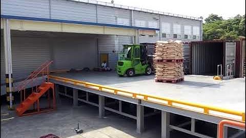 1-Way Mobile Dock (Ramp) Fixed Type Platform Dock