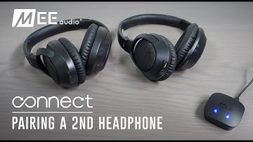 MEE audio Connect Bluetooth Audio Transmitter for TV | Pairing a 2nd Headphone