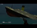 titanic sink map in garry's mod