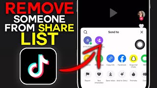 2025 में TikTok पर शेयर सूची से किसी को कैसे हटाएं screenshot 4