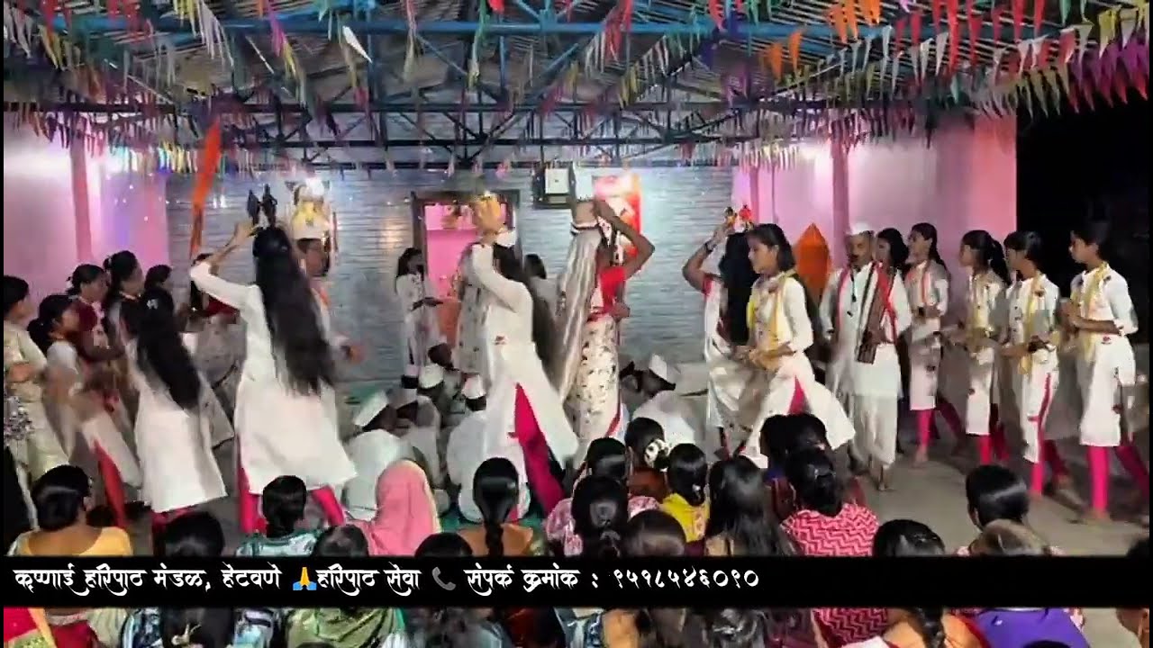 कृष्णाई हरिपाठ मंडळ, हेटवणे 🙏(हरिपाठ सेवा सायमाल येथे) #हरिपाठ #संततुकाराम #shorts #youtube 