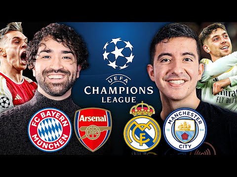 GAME OF THE YEAR?! Man City vs. Real Madrid &amp; Arsenal vs. Bayern Munich | UEFA Champions League
