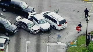 Multi-City Chase Ends With Major Crash