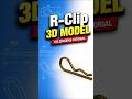 R-Clip #solidworks @needful3d