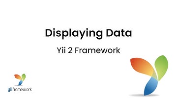 Displaying Data Yii2 Frameworks