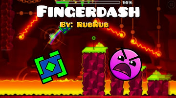 2.1! Fingerdash By: Robtop (Very Easy Insane) (3 Coins) | Geometry Dash 2.1 |