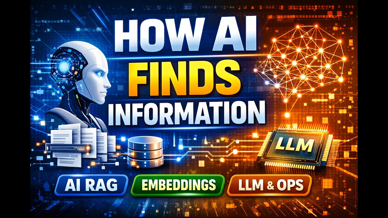 How AI Finds the Right Information: Embeddings & Retrieval Explained (RAG Basics)