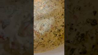 CROCKPOT SPINACH DIP #recipe #crockpot #appetizer #partyfood #spinachdip #theseasoneddish