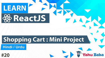 ReactJS Shopping Cart Project Tutorial in Hindi / Urdu