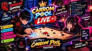 Carrom Pool with The Dragon Gaming🔥 | Aaj Board Par Tabahi🎯 | #shorts #live #gaming #carrom #Gujarat screenshot 3