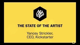 D&AD Festival 2017: The State of The Artist - Yancey Strickler (CEO, Kickstarter) Adobe Stage