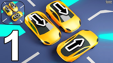 Traffic Escape - Gameplay Walkthrough Part 1 Tutorial Levels 1-25 (iOS, Android)