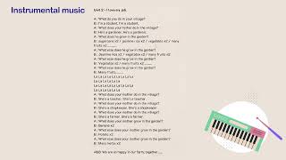 Unit 2 I love my job (Instrumental music) Unit 2 I love my job (Instrumental music)