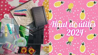 Haul útiles escolares || Les muestro lo que tengo para el UPD