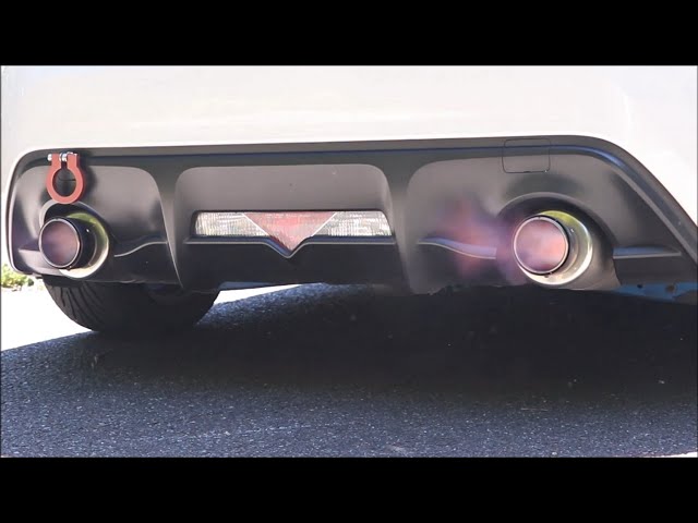 86 ZN6 エキゾーストサウンド HKS アフターファイヤー - YouTube
