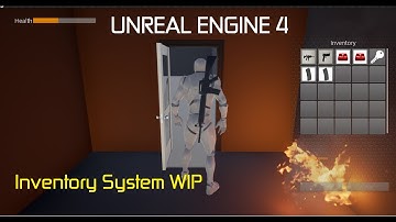 Unreal Engine 4 Inventory System WIP
