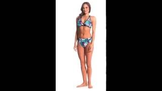 Pbsport Active Tribe Surplice Bikini Top Swimoutlet