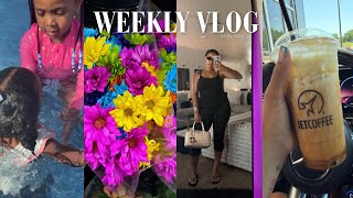 Weekly Vlog: mom of 2 | morning/night routine + family time + work out + costco run + chit chat