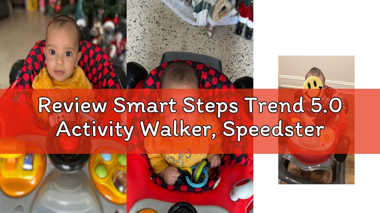 Review Smart Steps Trend 5.0 Activity Walker, Speedster