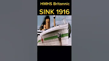 Before And After Titanic Britannic Olympic And Lusitania 