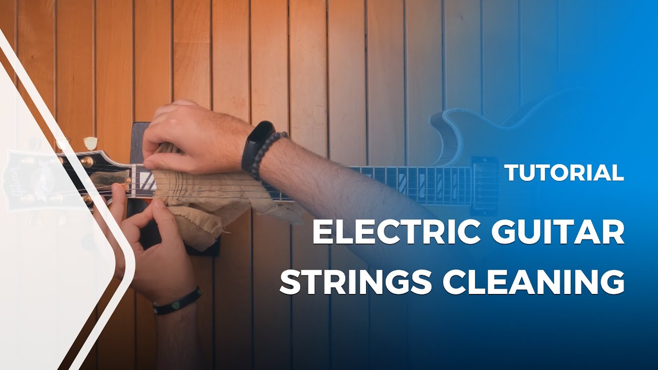 How to Clean Electric Guitar Strings YouTube