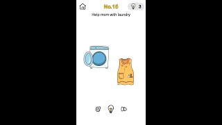 Brain Out Level 15 Help Mom with Laundry