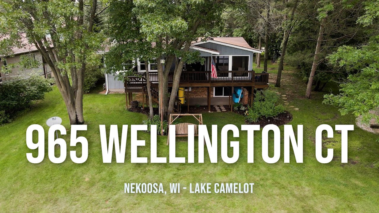 965 Wellington Court, Nekoosa, WI on Lake Camelot promo video YouTube
