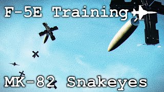 DCS F-5 E Tiger Snakeye Training #2