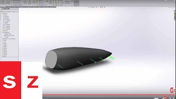 Cessna 425 Solidworks Tutorial, Nacelle Creation