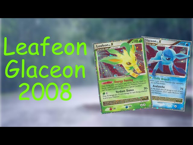 Leafeon Lv X/Glaceon Lv X -The Most Expensive Eeveelutions Deck